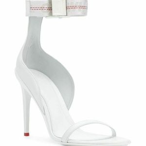 Off White Industrial Sandal Heel Sz. 38EU